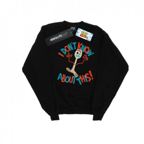 Disney Girls Toy Story 4 Forky Ik ken dit sweatshirt niet 12-13 wit