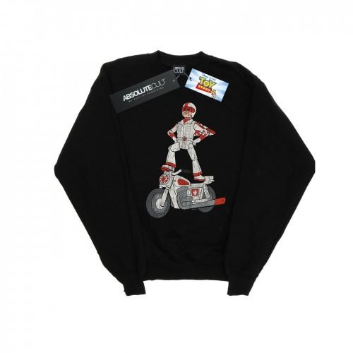 Disney Toy Story 4 Duke Caboom Pose-sweatshirt voor meisjes 12-13 wit