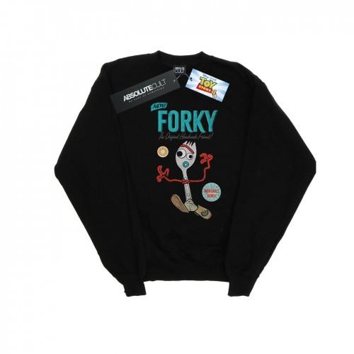 Disney Girls Toy Story 4 Forky handgemaakte vriend Sweatshirt 12-13 wit