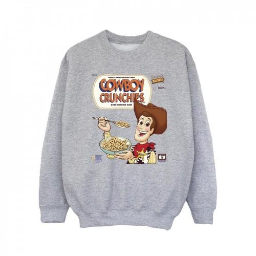 Disney Toy Story Woody Cowboy Crunchies Sweatshirt voor meisjes 9-11 Years wit