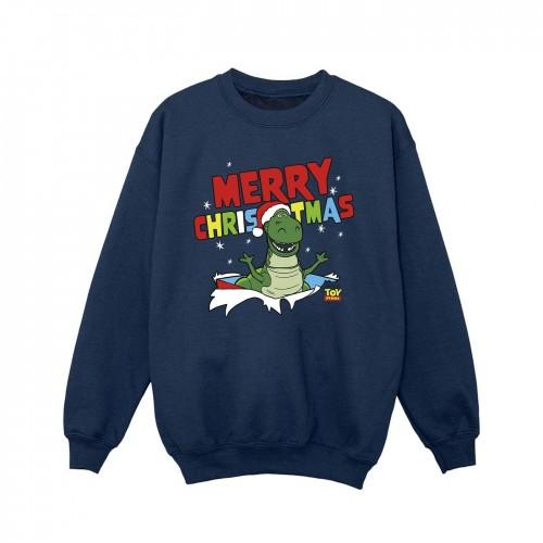 Disney Toy Story Rex Christmas Burst-sweatshirt voor meisjes 5-6 Years wit