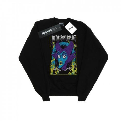 Disney Girls Maleficent poster-sweatshirt 12-13 wit