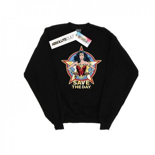 DC Comics Girls Wonder Woman 84 Star Design-sweatshirt 9-11 Years wit