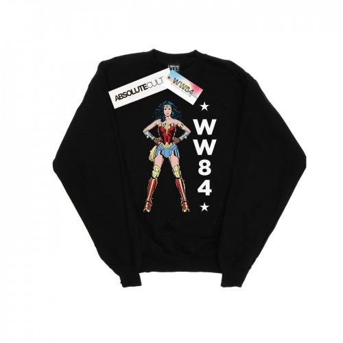 DC Comics Girls Wonder Woman 84 staand logo-sweatshirt 9-11 Years wit