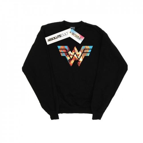 DC Comics Girls Wonder Woman 84 symbool gekruiste armen sweatshirt 9-11 Years wit