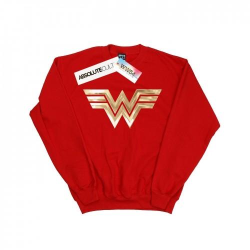 DC Comics Girls Wonder Woman 84 gouden embleem sweatshirt 12-13 wit
