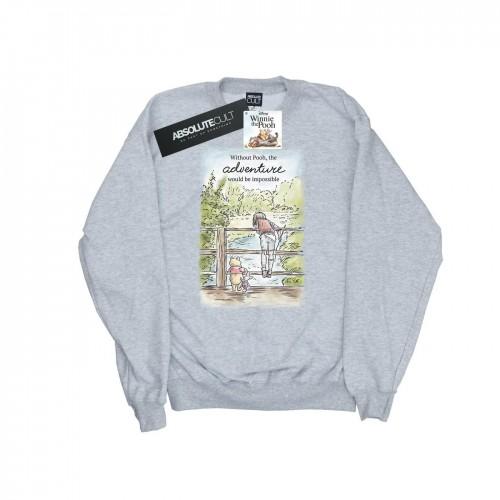 Disney meisjes Winnie de Poeh avonturensweatshirt 9-11 Years wit