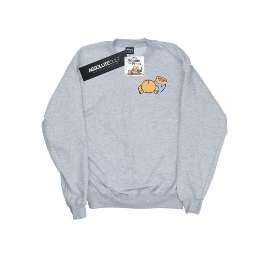 Disney Girls Winnie The Pooh Sweatshirt met borstprint op de achterkant 9-11 Years wit