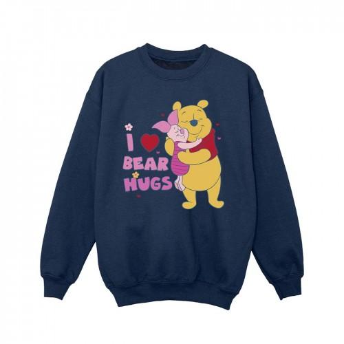 Disney Girls Winnie de Poeh moeder beste knuffels sweatshirt 5-6 Years wit