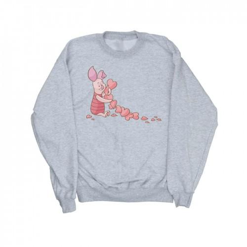 Disney meisjes Winnie de Poeh Knorretje Chain of Hearts Sweatshirt 9-11 Years wit