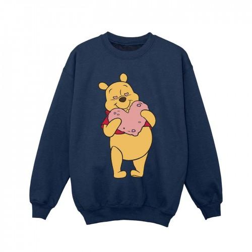 Disney meisjes Winnie de Poeh Heart Eyes Sweatshirt 5-6 Years wit