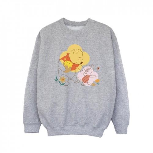Disney meisjes Winnie de Poeh Knorretje Sweatshirt 9-11 Years wit