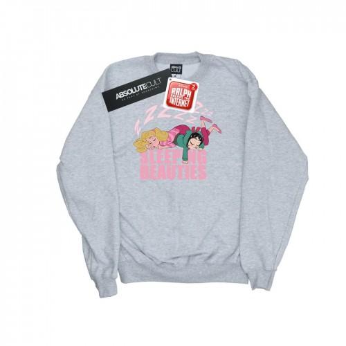 Disney Girls Wreck It Ralph Aurora en Vanellope sweatshirt 9-11 Years wit
