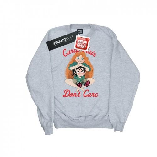 Disney Girls Wreck It Ralph Merida en Vanellope sweatshirt 9-11 Years wit