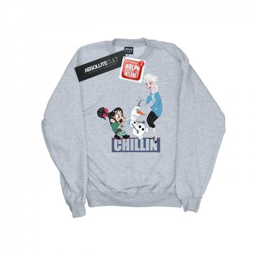 Disney Girls Wreck It Ralph Elsa en Vanellope sweatshirt 9-11 Years wit
