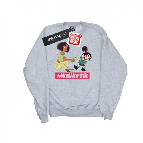 Disney Girls Wreck It Ralph Tiana en Vanellope sweatshirt 9-11 Years wit