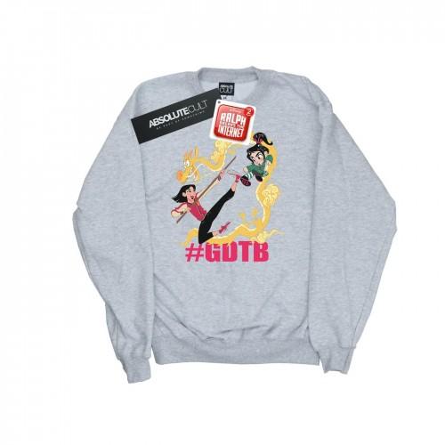 Disney Girls Wreck It Ralph Mulan en Vanellope sweatshirt 9-11 Years wit