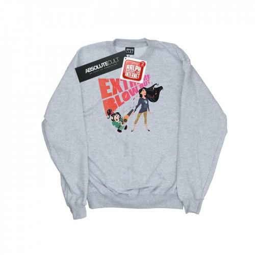 Disney Girls Wreck It Ralph Pocahontas en Vanellope sweatshirt 9-11 Years wit