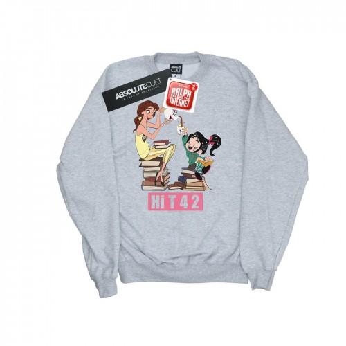 Disney Girls Wreck It Ralph Belle en Vanellope sweatshirt 9-11 Years wit