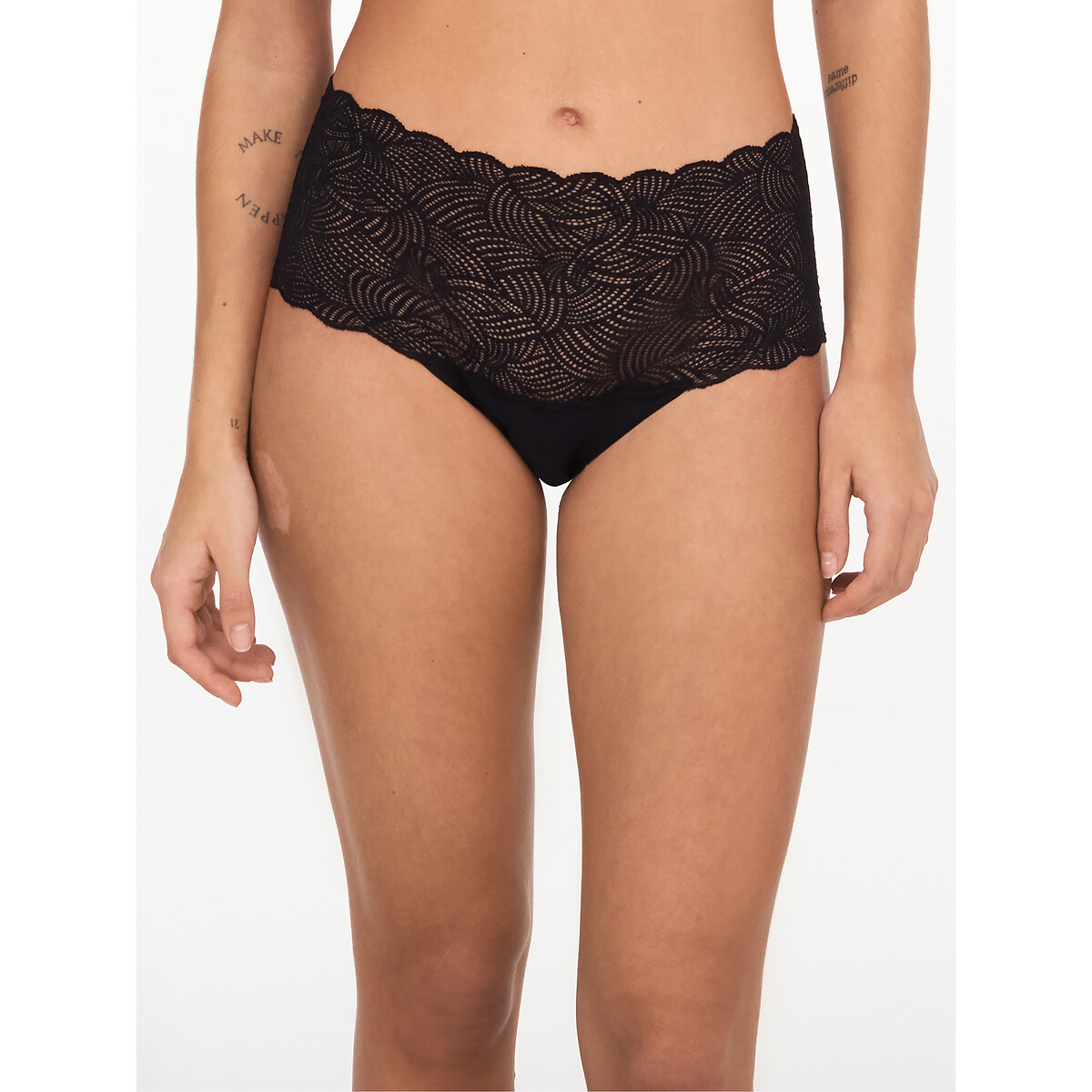 Chantelle Hoge slip met kant Softstretch