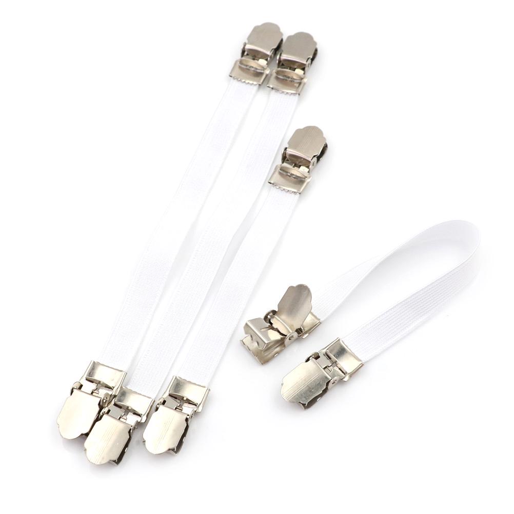 Foreign Parts 4 x strijkplankhoes Clipbevestigingen Strakke pasvorm Elastische beugelbanden Bandjes Grip