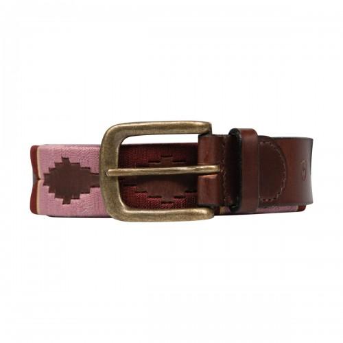 Hy dames/dames leren poloriem S-M