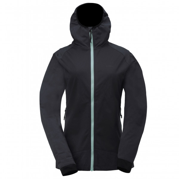 Stoic  Women's NordmarkSt. Hoody - Softshelljack, zwart