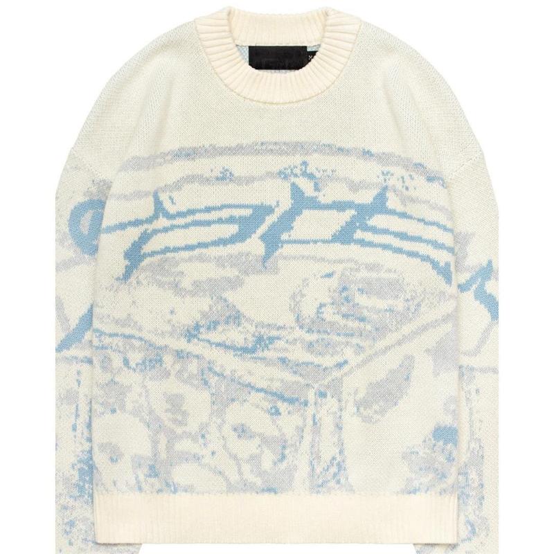 ZSIIBO Happy Girl Y2K emo mannen Truien Truien Creatieve Anime vrouwen Gebreide Streetwear Maiden Oversized Harajuku O Hals Truien Kleding M zwart