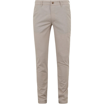 Suitable Broek  Chino Pico Ruiten Beige