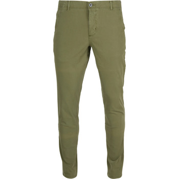 Suitable Broek  Milton Skinny-Fit Chino Groen