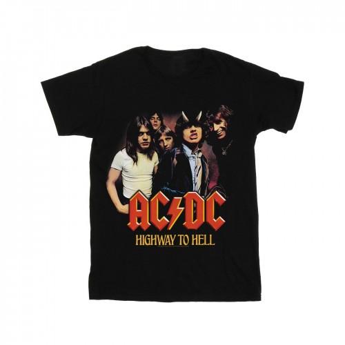 Pertemba FR - Apparel ACDC Boys Highway To Hell Group T-shirt 5-6 Years zwart