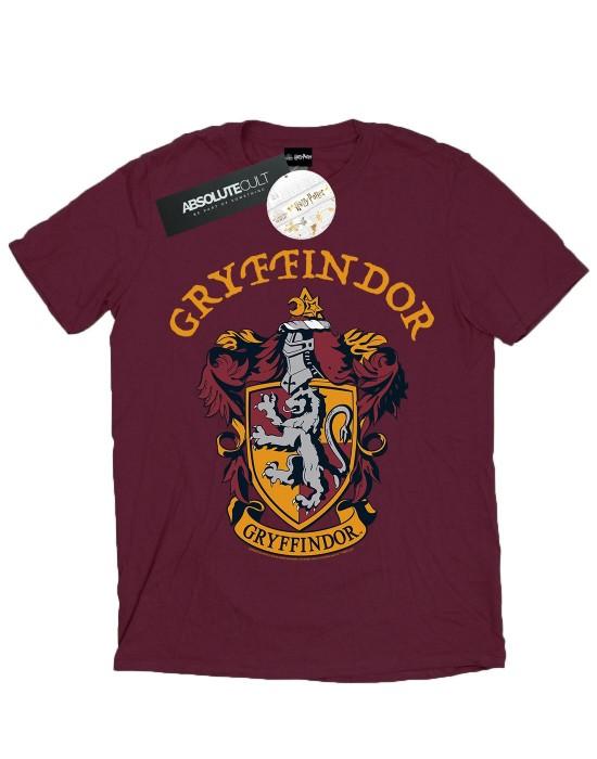Harry Potter jongens Griffoendor Crest T-shirt 9-11 Years bordeaux