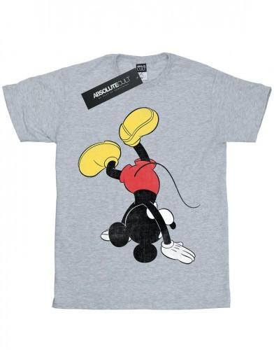 Disney jongens Mickey Mouse ondersteboven T-shirt 7-8 Years wit