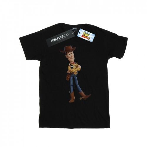 Disney jongens Toy Story 4 Sherrif Woody T-shirt 5-6 Years wit