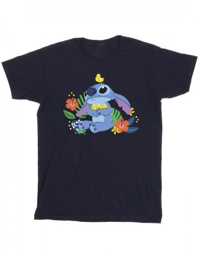 Disney meisjes Lilo & Stitch vogels katoenen T-shirt 7-8 Years wit