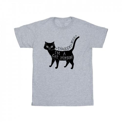 Disney meisjes Hocus Pocus een kat persoon katoenen T-shirt 3-4 Years wit