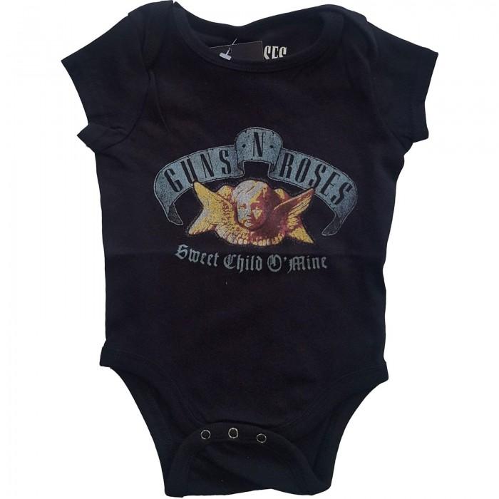 Guns N' Roses Guns N Roses Kinder/Kids Sweet Child O'Mine Babygrow 0-3 Months zwart