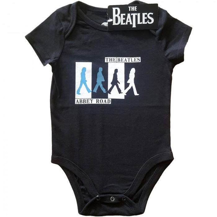 The Beatles Baby Abbey Road Colors Crossing Babygrow 12 Months zwart