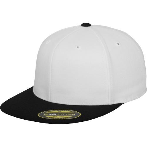 Flexfit by Yupoong Premium 210 passende tweekleurige baseballpet L/XL zwart/grijs
