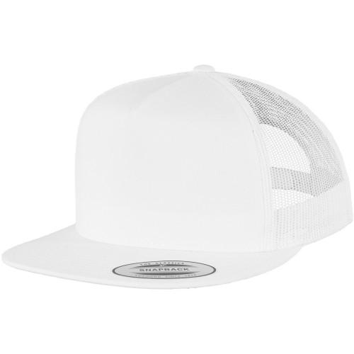 Flexfit by Yupoong klassieke truckerpet One Size wit