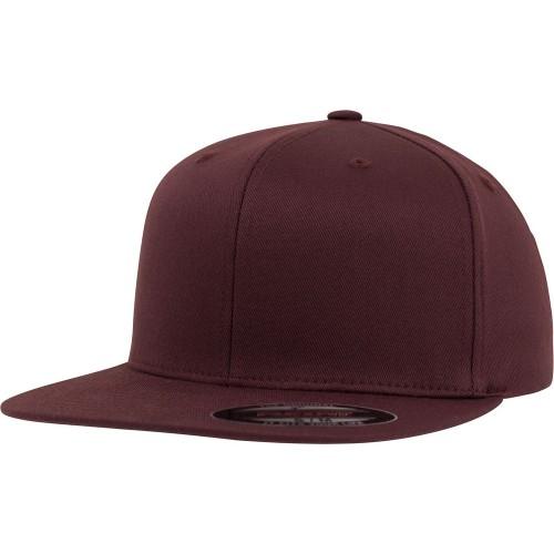 Flexfit by Yupoong Unisex platte vizierpet voor volwassenen L/XL donkergrijze kleur