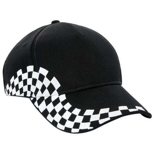 Beechfield unisex Grand Prix-baseballpet (pak van 2) One Size rood
