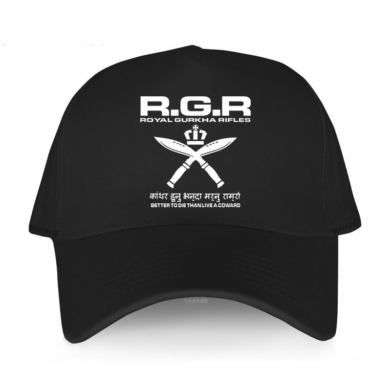 91140106MA0LTHB19W Nieuwe aankomst Unisex's mode veelkleurige Baseball Caps RGR ROYAL GURKHA RIFLES Vrouwen hiphop stijl pet tieners outdoor casual hoed Adjustable