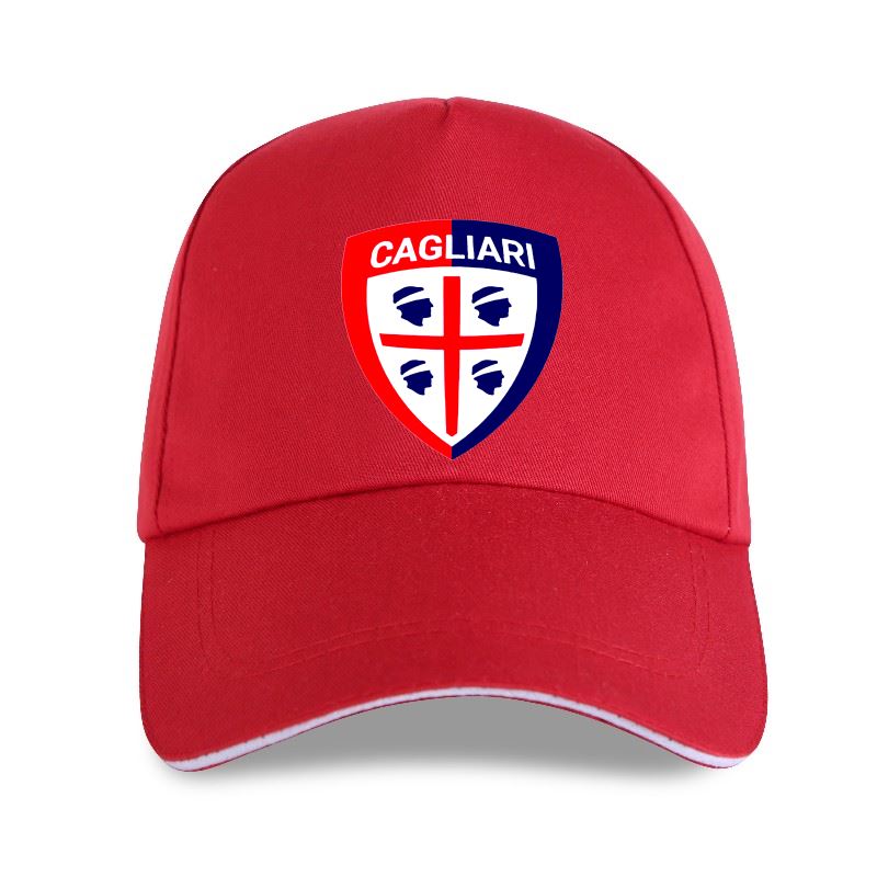 91440118MAC4M03W3Q Nieuwe fm10 baseballpet uomo CAGLIARI logo scudetto Cagliari rossoblu calcio SPORT zomer, goedkoop,