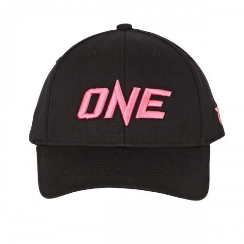 Pertemba FR - Apparel Tokyo Time Unisex volwassen één kampioenschap logo baseballpet One Size zwart/roze