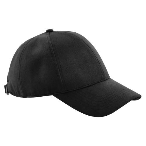 Beechfield unisex volwassen kunstsuède 6-paneelspet One Size stofstorm kleur/roze