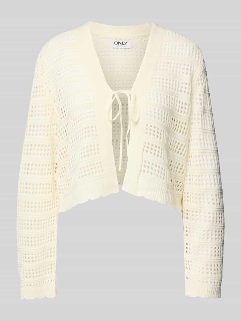 Only Vest ONLLYKKE TIE CARDIGAN L/S KNT NOOS