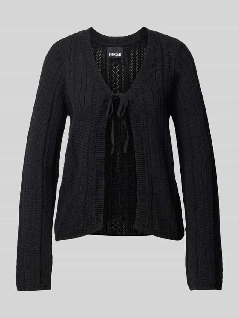 Pieces Vest PCNUKA LS KNIT CARDIGAN NOOS BC