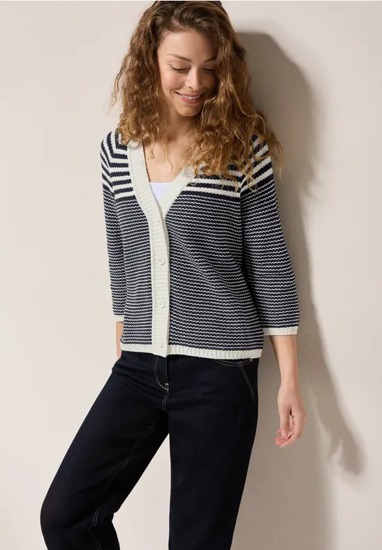 Cecil Vest met gestreept patroon