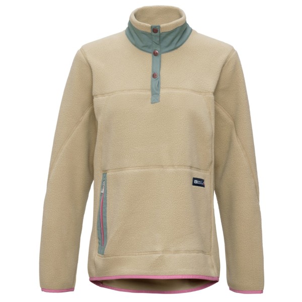 Elevenate  Women's Canyon Pile Fleece - Fleecetrui, beige